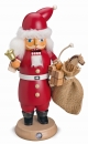 RauchKnacker® Weihnachtsmann m.Glocke u.Geschenkesack